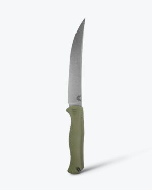 Meatcrafter® | Dunkelolivfarbenes Santoprene® | 6" Trailing Point