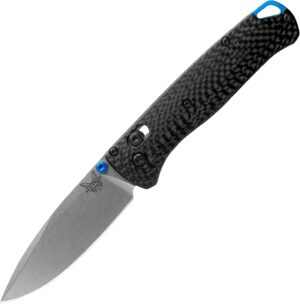 Benchmade Bugout Outdoor EDC Klappmesser, schlank, leicht, Drop-Point-Klinge, Kohlefaser (535-3)